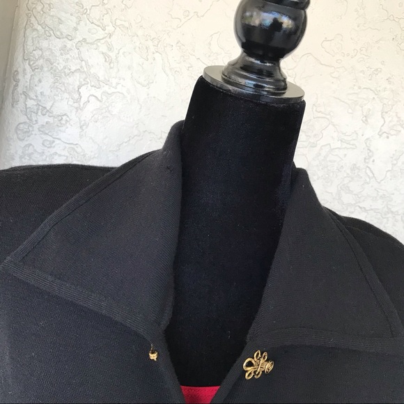 ✨Vintage France Petrovitch & Eva Robinson 100% Wool Blazer, Sz 44 (12) - Picture 6 of 10